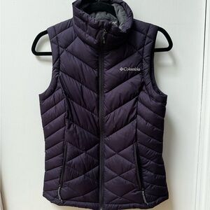 Columbia Dark Purple Quilted Vest